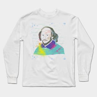 William Shakespeare Long Sleeve T-Shirt